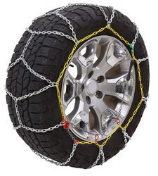 Titan Chain Alloy Snow Tire Chains - Diamond Pattern - Square Link - 1 Pair - TC2335