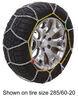 tire chains steel square link