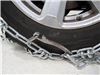 2008 toyota highlander  tire chains not class s compatible titan chain mud service - ladder pattern twist link manual tensioning 1 pair