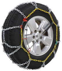Titan Chain Tire Chains - Diamond Pattern - Square Link - Assisted Tensioning - 1 Pair              