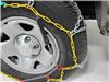 Titan Chain Alloy Snow Tire Chains - Diamond Pattern - Square Link - 1 Pair No Rim Protection TC2524 on 2018 Toyota Tacoma 