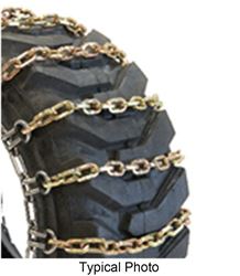 Titan Chain Alloy Loader Double Duty Tire Chains - Ladder Pattern - Square Link - 1 Pair - TC2612S-2