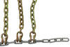 25 inch 26 on road off titan chain alloy loader double duty tire chains - ladder pattern square link 1 pair