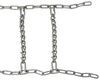 tire chains steel v-bar titan chain snow w cams - ladder pattern v bar links assisted tensioning 1 pair