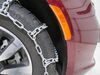 2021 chrysler pacifica  tire chains steel v-bar titan chain snow - ladder pattern v bar links manual tensioning 1 pair