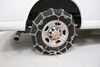 2022 chevrolet express van  tire chains on road only titan chain snow w cams - ladder pattern v bar links assisted tensioning 1 pair