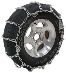 Titan Chain Snow Tire Chains w Cams - Ladder Pattern - V Bar Links - Assisted Tensioning - 1 Pair - TC2821CAM