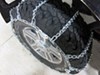 2005 ford f-150  tire chains steel v-bar titan chain snow w cams - ladder pattern v bar links assisted tensioning 1 pair