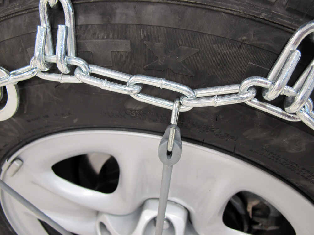 2015 Toyota Tundra Titan Chain Snow Tire Chains w Cams Ladder Pattern