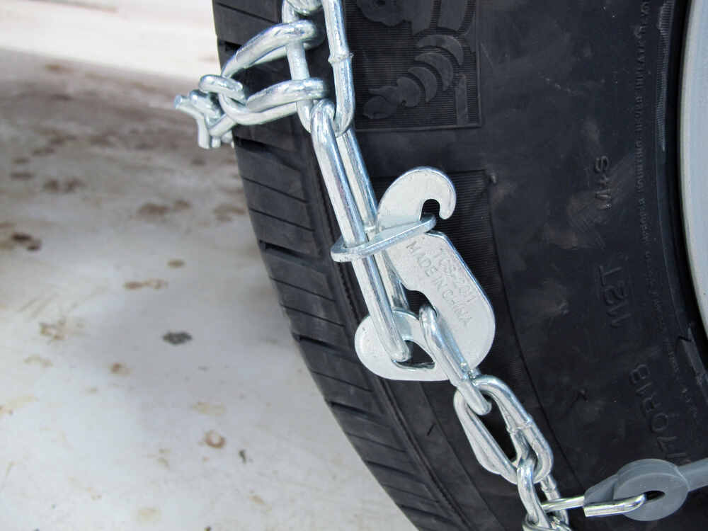 2015 Toyota Tundra Titan Chain Snow Tire Chains w Cams Ladder Pattern
