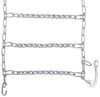 tire chains on road or off titan chain snow - ladder pattern v-bar links 1 pair