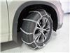 2016 toyota highlander  tire chains on road only tc2829cam