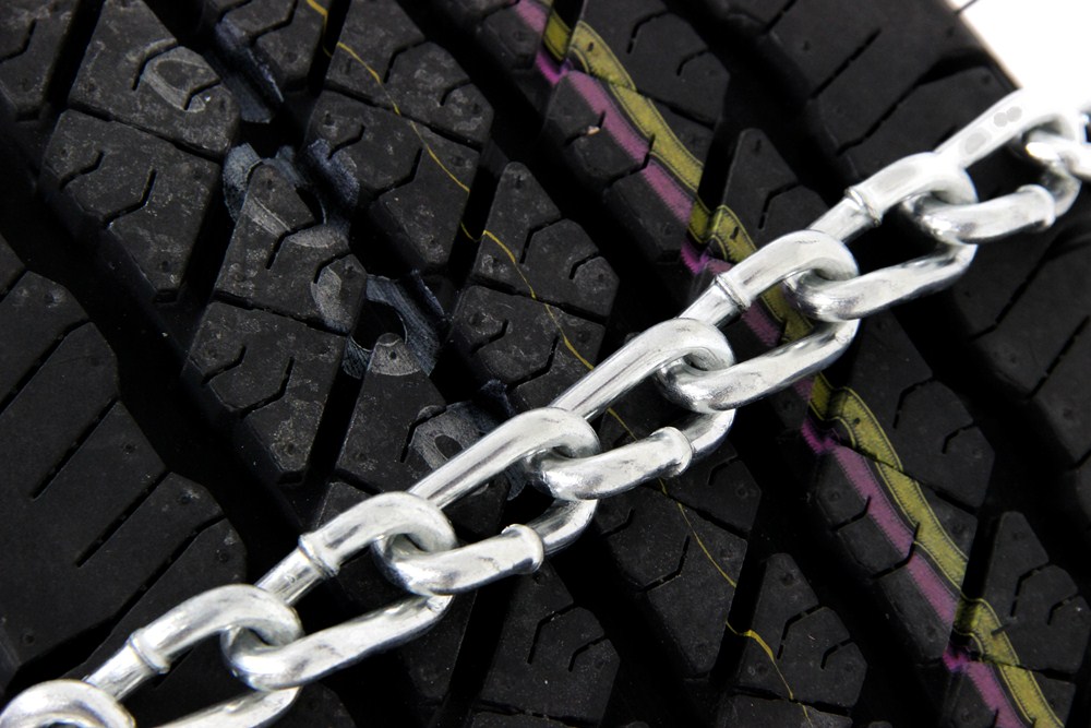 Ladder Pattern Round Twist Link Skid Loader Tire Chains