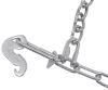 tire chains steel twist link titan chain snow for wide base and dual tires - ladder pattern 1 axle set