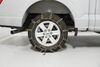 2023 ford f-150  tire chains steel square link on a vehicle