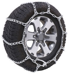 Titan Chain Snow Tire Chains for Wide Base and Dual Tires - Ladder Pattern - Twist Link - 1 Axle Set - TC3229
