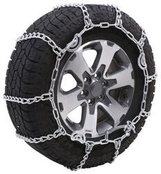 Titan Chain Tire Chains w Cams - Wide Base and Dual Tires - Ladder Pattern - Twist Link - 1 Axle Set - TC3229CAM