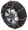 Titan Chain Alloy Snow Chains w/ Cams for Wide Base Tires - Ladder Pattern - Square Link - 1 Pair Steel Square Link TC3229SCAM