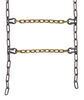 tire chains on road only titan chain alloy snow w/ cams for wide base tires - ladder pattern square link 1 pair