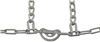 Titan Chain Tire Chains w Cams - Wide Base and Dual Tires - Ladder Pattern - Twist Link - 1 Axle Set Not Class S Compatible TC3255CAM