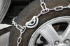 2023 ford f-150  tire chains on road only titan chain snow w/ cams for wide base tires - ladder pattern v-bar link 1 pair