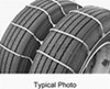 tire cables on road only titan chain cable snow chains for dual tires - ladder pattern steel rollers 1 axle set