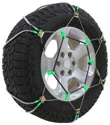 Titan Chain Cable Tire Chain - Diagonal Pattern - Roller Links - Manual Tensioning - 1 Pair - TC751DC