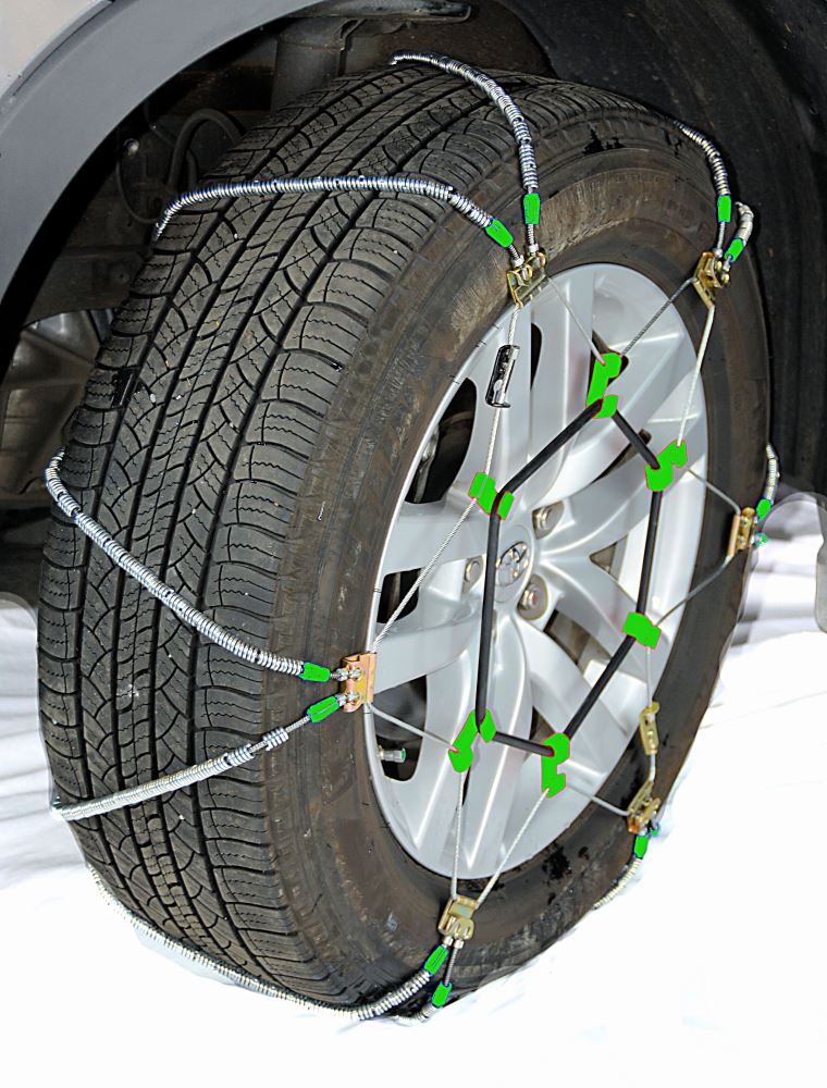 Titan Chain Diagonal Alloy Cable Snow Tire Chains - Truck - 1 Pair