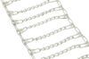 16 inch ladder pattern titan chain tire chains for garden tractors and snow blowers - twist link 1 pair