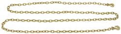 Titan Chain Transport Chain w/ Grab Hooks - 5/16" Thick Links - 20' Long - 4,700 lbs - TCG70-8-20