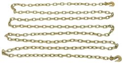 Titan Chain Transport Chain w/ Grab Hooks - 5/16" Thick Links - 25' Long - 4,700 lbs - TCG70-8-25