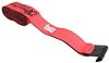 Titan Chain Strap for Truck and Trailer Winch - Flat Hook - 4" x 30' - 5,400 lbs - Red 5400 lbs TCLR430-1-44