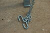 0  safety chains towing a trailer 48 inch long chain with 3/8 s-hook - 3 000 lbs qty 1