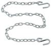 safety chains single chain 48 inch long with 3/8 s-hook - 3 000 lbs qty 1