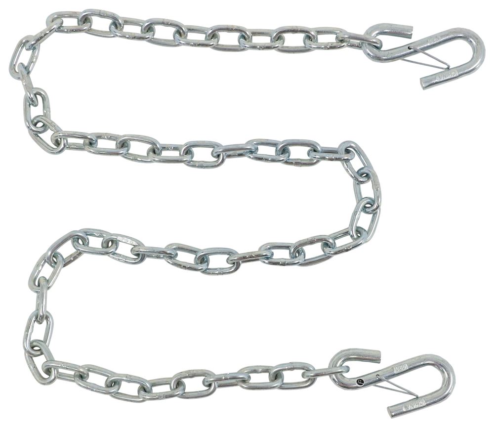 Trailer Chain, 1/4 x 48 Zinc Safety Chains