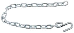 30" Long Safety Chain with 1/4" S-Hook - 5,000 lbs - Qty 1 - TCTSCG30-730-03x1