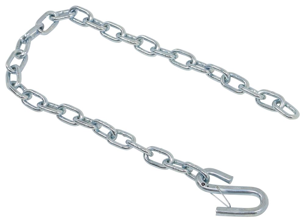 36 Long Safety Chain with 1/4 S-Hook with Latch - 5,000 lbs