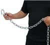 safety chains single chain 48 inch long with 7/16 s-hook latch - 5 000 lbs qty 1