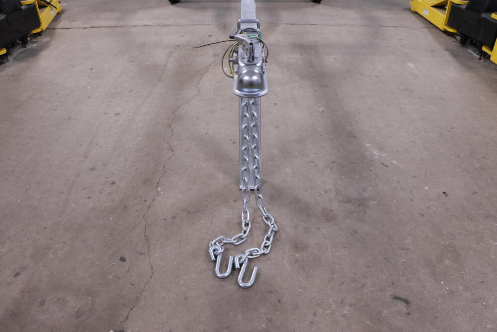 48 Long Safety Chain with 7/16 S-Hook with Latch - 5,000 lbs