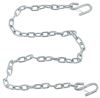 safety chains single chain 60 inch long with 1/4 s-hook latch - 5 000 lbs qty 1