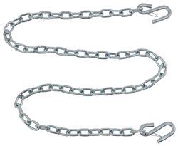 72" Long Safety Chain with 1/4" S-Hook with Latch - 5,000 lbs - Qty 1