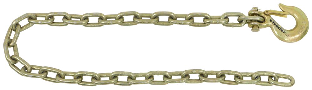 48 Long Safety Chain with 7/16 S-Hook with Latch - 5,000 lbs