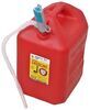 0  powered pump diesel gasoline kerosene light oils water terapump fuel transfer for gas cans - battery