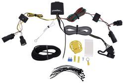 T-One Vehicle Wiring Harness with 4-Pole Flat Trailer Connector - TE54FR