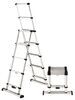 a-frame ladders 375 lbs telesteps telescopic ladder - 8' extended height 12' reachable