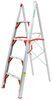 a-frame ladders 5 feet tall telesteps folding ladder - 5' 9' reachable height 250 lbs
