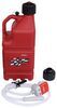 utility jug plastic terapump utilitycan with fuel transfer pump - 5 gallons battery powered