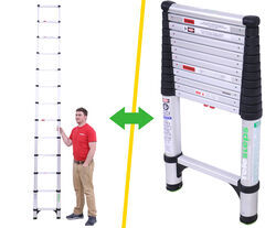 Telesteps Telescopic Ladder - 12-1/2' Extended Height - 16' Reachable Height - 250 lbs