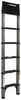 exterior ladders 12-1/2 feet tall telesteps telescopic ladder - black kevlar 12-1/2' extended height 16' reach 300 lbs