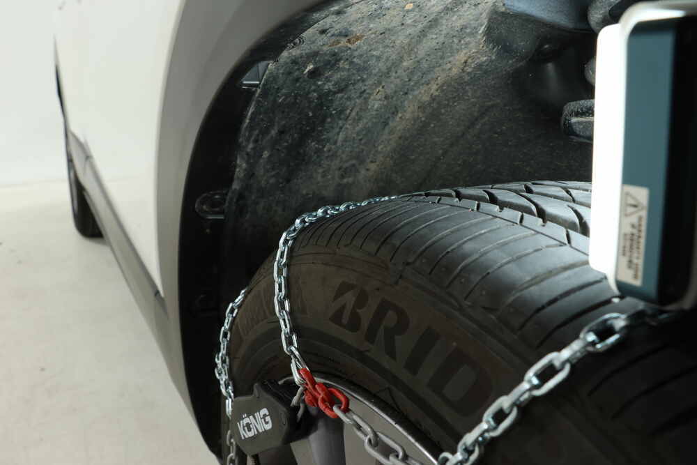 Konig Tire Chains - Diamond Pattern - Square Link - Self Tensioning - 1  Pair Konig Tire Chains TH00023103